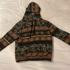 SHEIN western hoodie